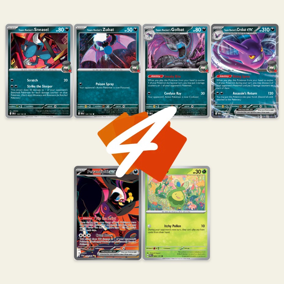 The Sneakiest Spread Deck Yet! Crobat ex + Weasel Dominate!